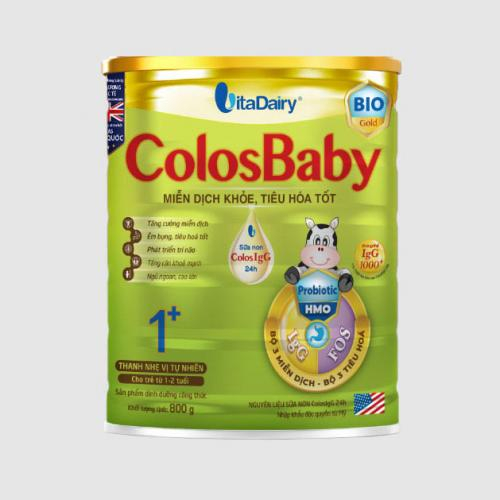 Sữa Bột ColosBaby Bio Gold 1+ Lon 800gr (1-2 Tuổi)