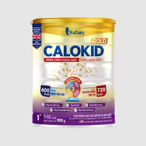 Sữa Bột CALOKID GOLD Lon 900gr (1-10 Tuổi)